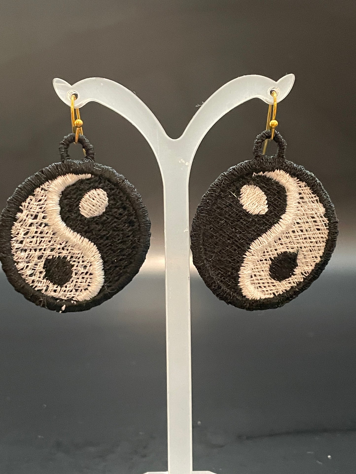 Earrings - Yin Yang